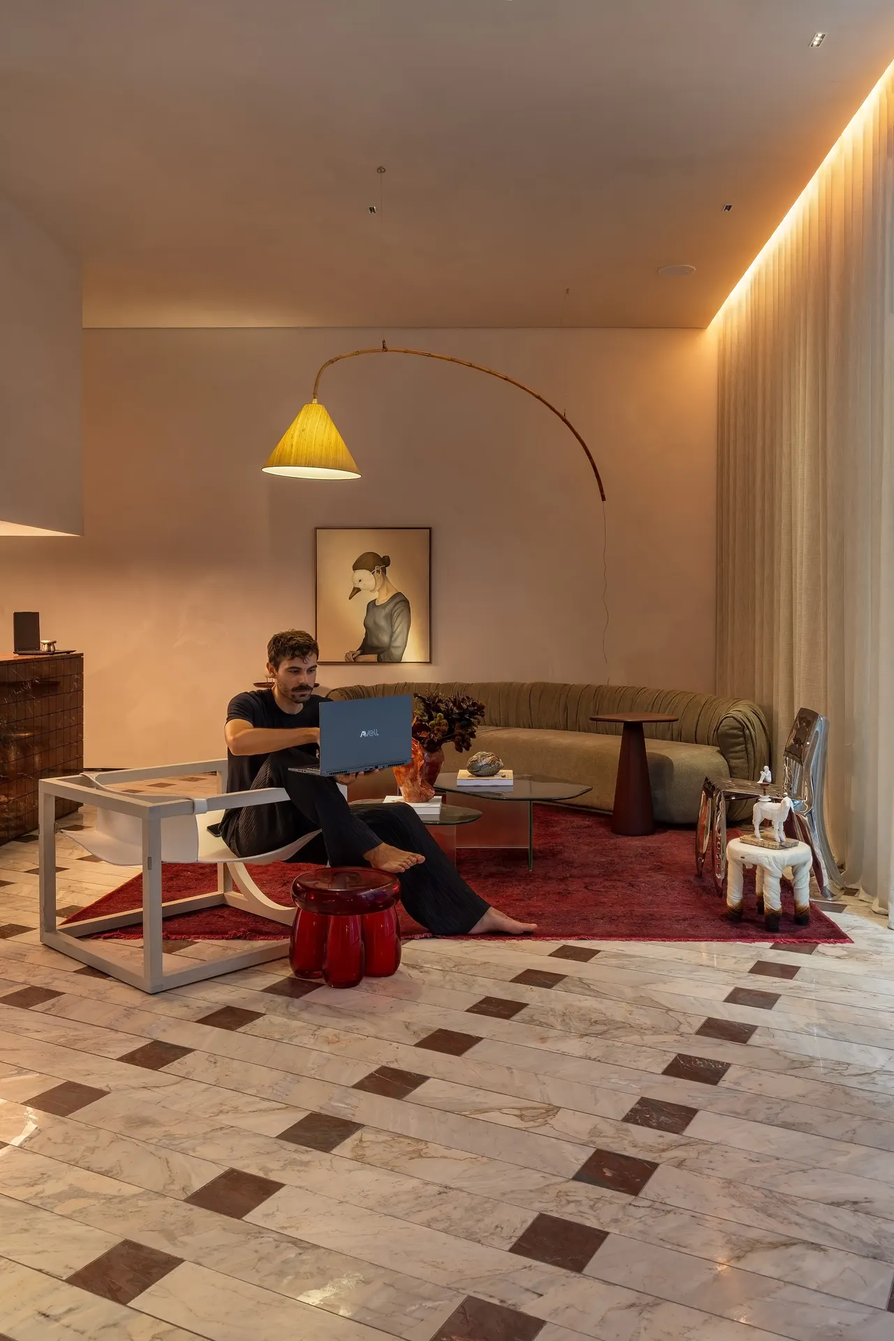 Avell Desvio Rubro, interiores — foto 55