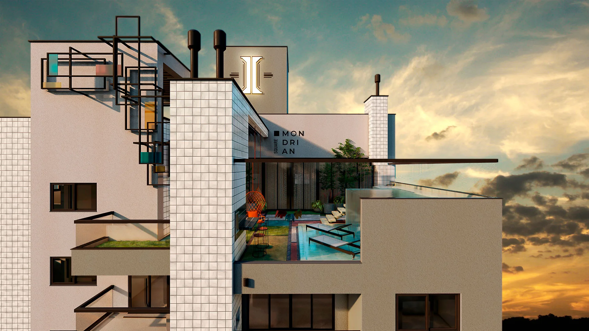 Canvas de Mondrian, Brasil, imagem 7