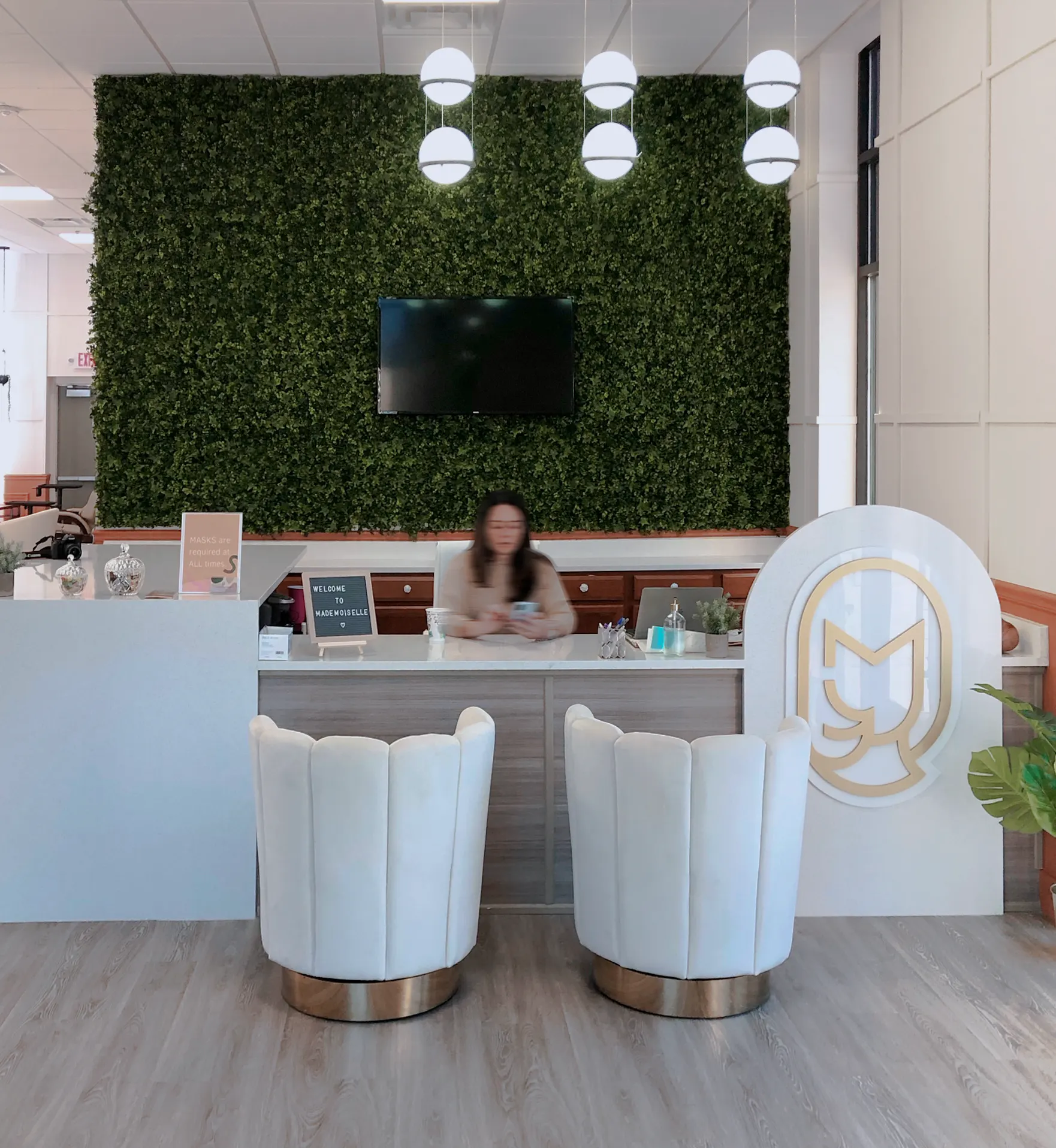 Mademoiselle Hair Salon, interiores en St. Augustine — foto 4