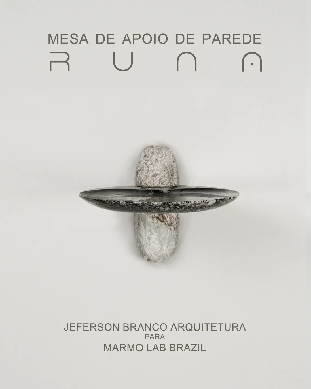 Mesa de Apoio de Parede Runa Série 01 — 
