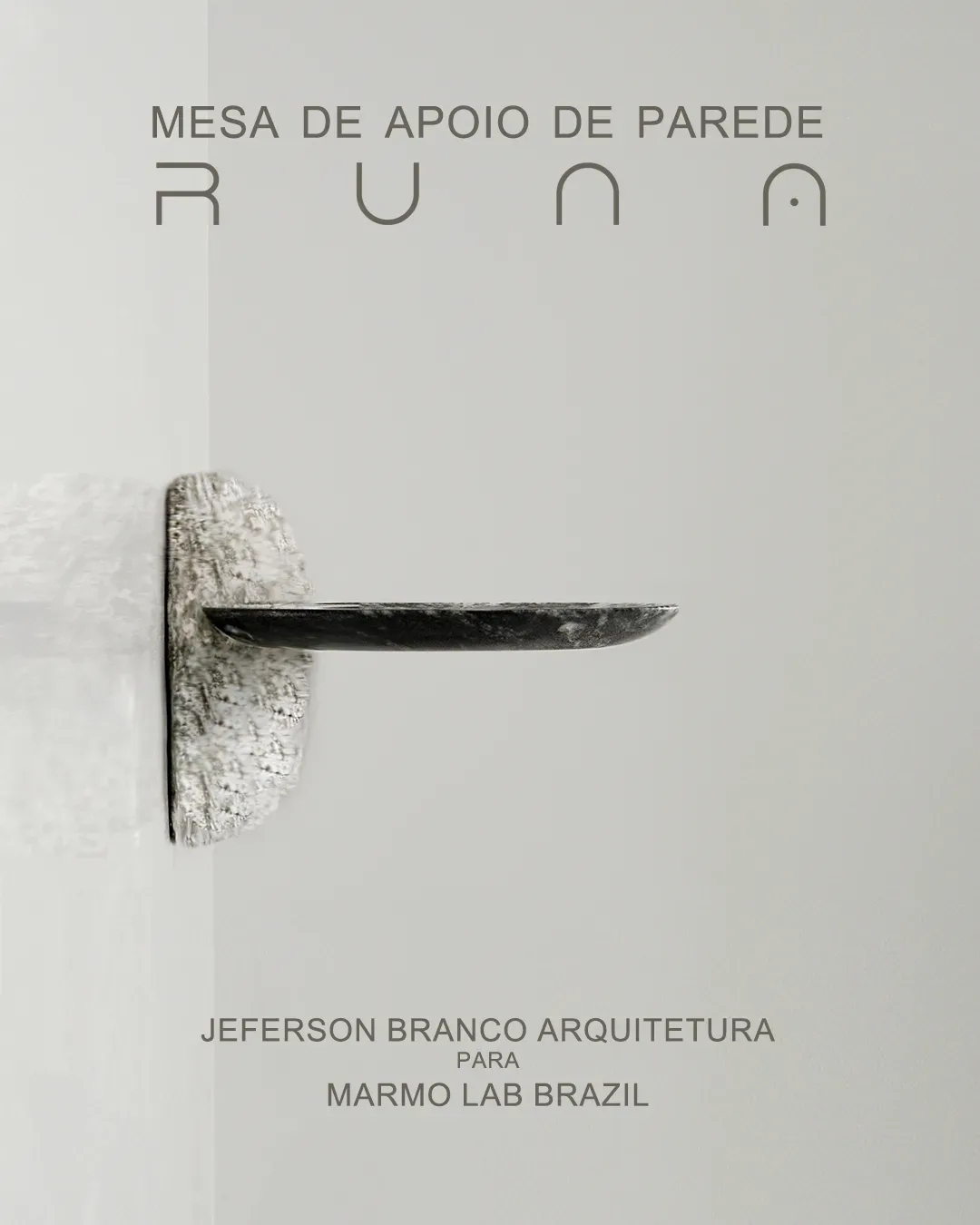 Mesa de Apoio de Parede Runa Série 01 — 