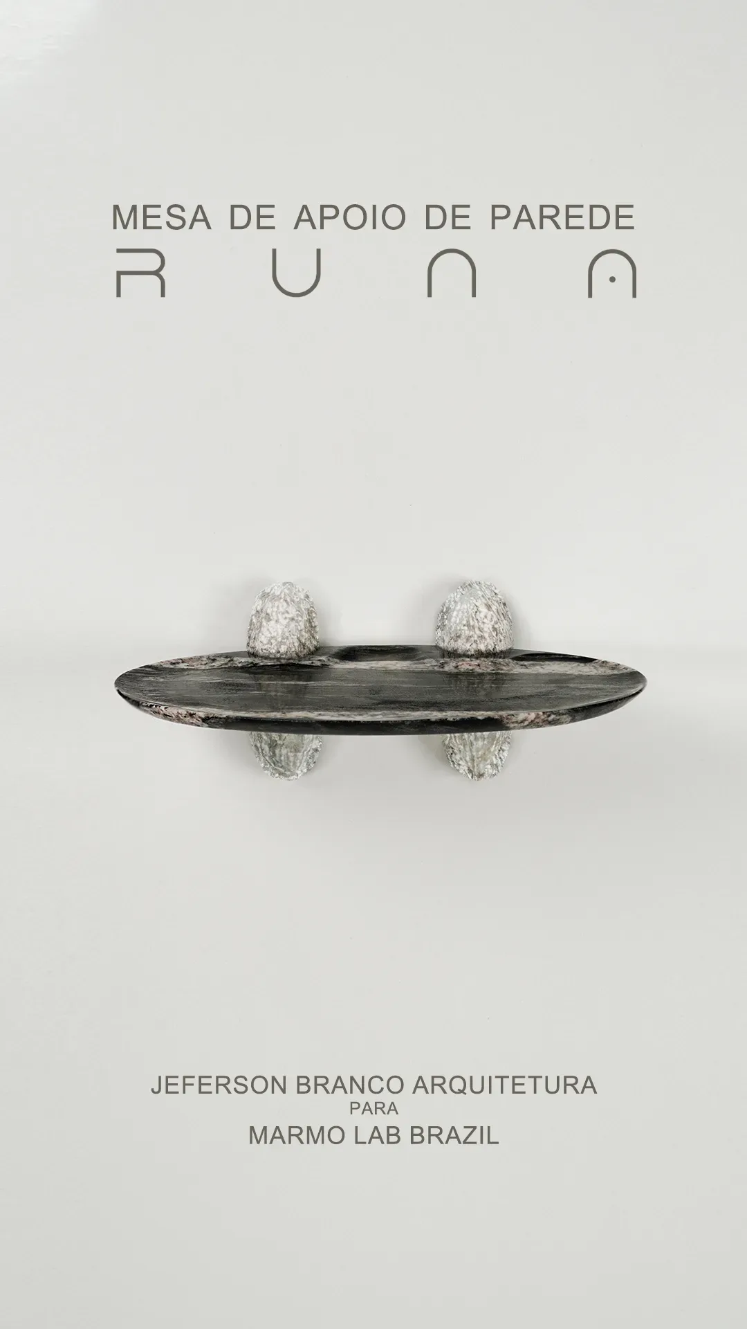 Mesa de Apoio de Parede Runa Série 02 — 