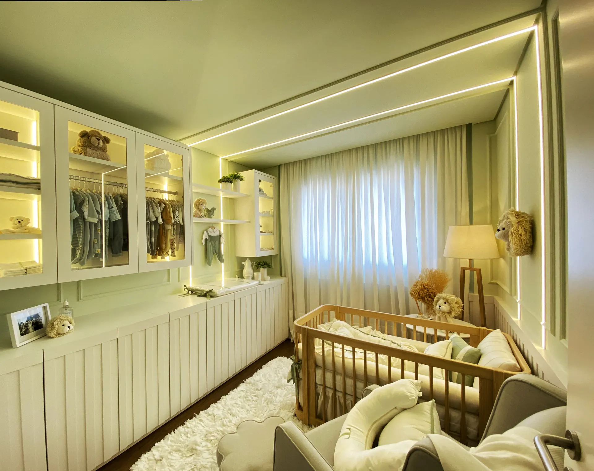 Quarto do bebê Theo, interiores en Navegantes — foto 2